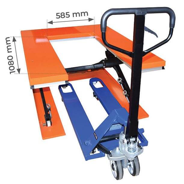 HU U-shaped electric lift table