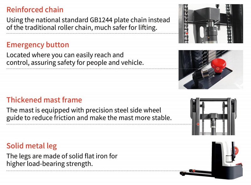 QES Series Electric Stacker Details