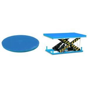 Turntable + Stationary Lift Table