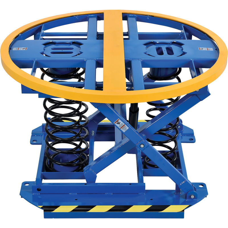 spring lift table, rotating lift table