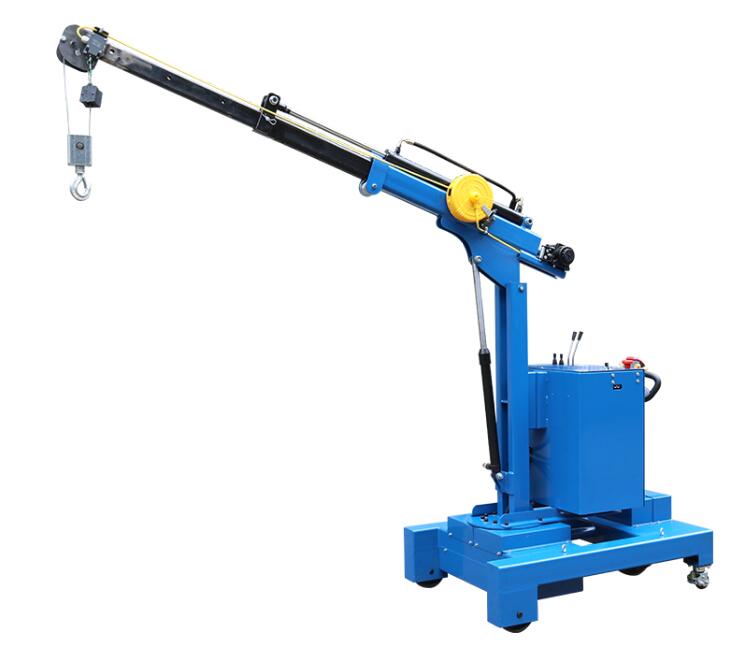 FEC450 full electric hydraulic lifting crane, counter balanced lift
